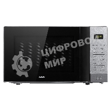 Микроволновая печь BBK 20MWG-736S/BS черный/серебристый, 20 л, 700 Вт, переключатели - сенсор