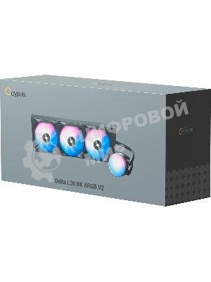 Система охлаждения Ocypus Delta L36 BK ARGb V2 черный 300W/All Intel/AMD AM*/Screws