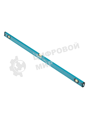 Уровень Gross 33654 алюминиевый, магнит., фрезерованный, 3 глазка, 0,5 мм/м, 1200 мм