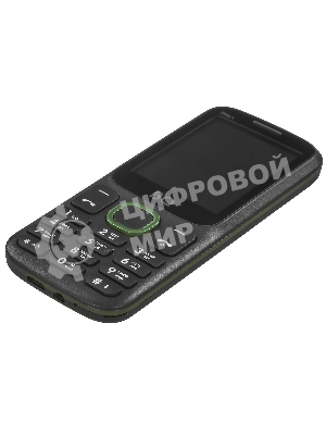 Мобильный телефон BQ 2440 Step L+ черный/зеленый