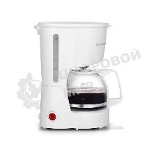 Кофеварка капельная Blackton Bt CM1111 белый, исп. кофе - молотый, 0.6 л, 650 Вт.