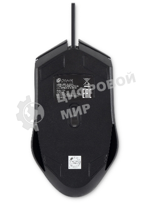 Мышь проводная Oklick 398G черный, 2400 dpi, USB, кнопки - 4