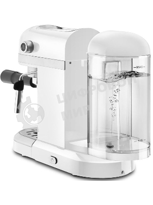 Кофеварка рожковая Ufesa PALERMO WHITE белый, исп. кофе - молотый, 1.5 л, 1350 Вт, 20 бар