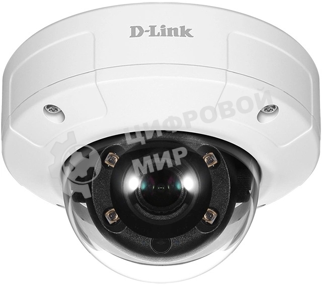 Камера видеонаблюдения IP D-Link DCS-4602EV/UPA 2.8-2.8мм цв. корп.:белый