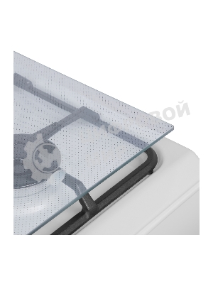 Плита комбинированная Maunfeld MGC60ECW04 белый, газовых конфорок 4 шт, духовка электрическая 65 л, 60 см x 88 см x 65 см