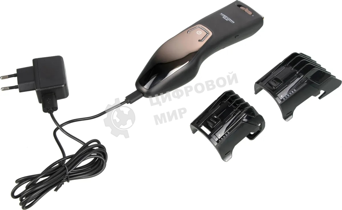 Машинка для стрижки Beurer HR5000 черный (насадок в компл:2шт)