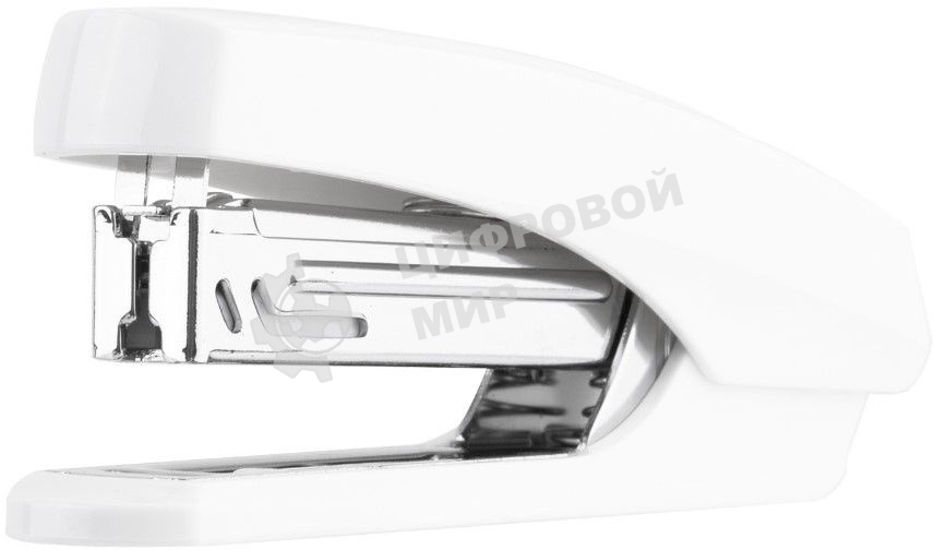 Степлер Deli E0238 N10 (12 листов) встроенный антистеплер, ассорти, 50 скоб, коробка