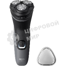 Электробритва Philips S1142/00 роторная, черный/серый