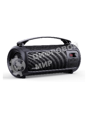 Колонка портативная Hyundai H-PS1025 черный 40W 2.0 BT 10м 3000mAh