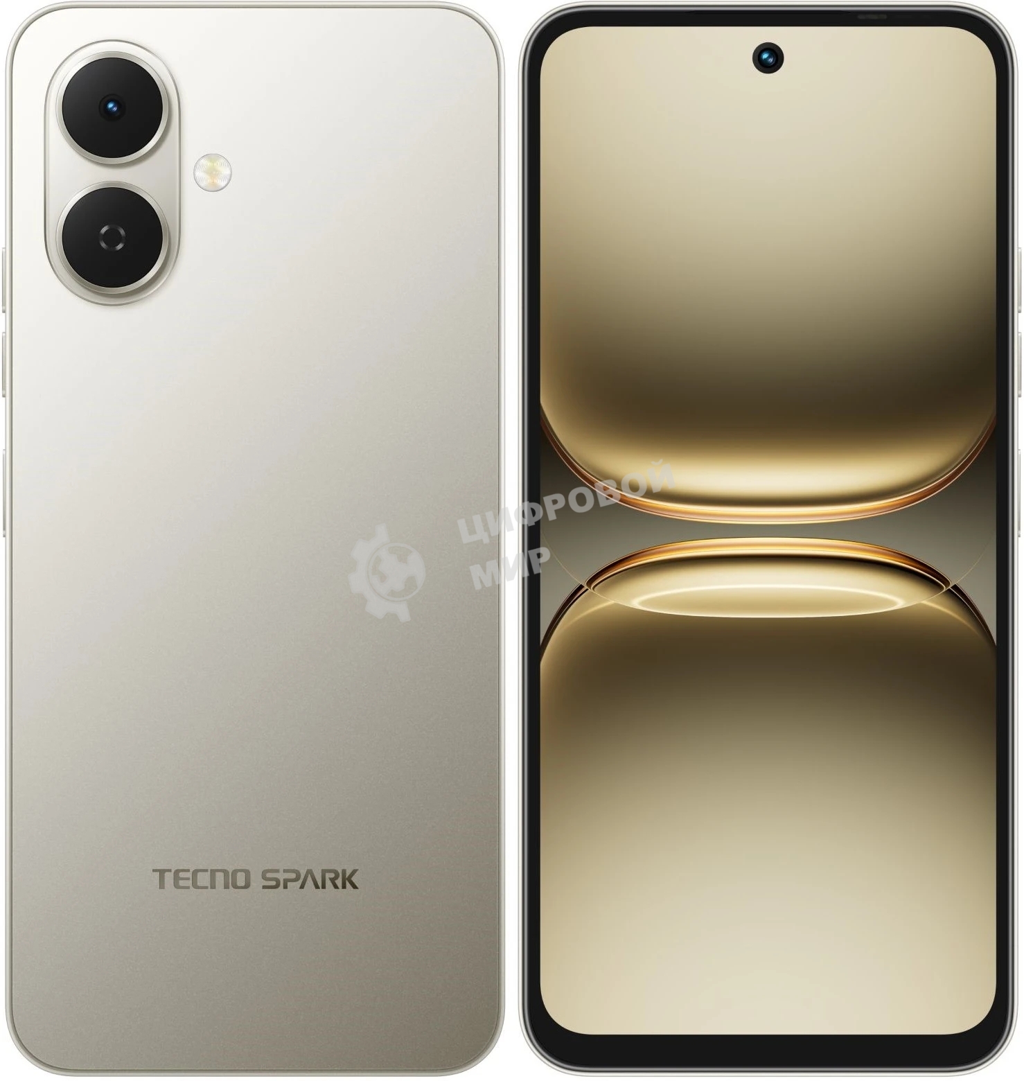 Смартфон Tecno Spark Go 2 3/64Gb, серый