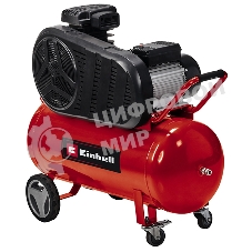 Компрессор поршневой Einhell TE-AC 400/90/10 масляный 230л/мин 90л 3000Вт красный