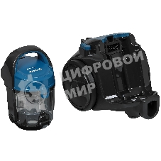 Пылесос Bosch BGS05A220 синий/серый, 700 Вт, уборка сухая, пылесборник контейнер 1.5 л