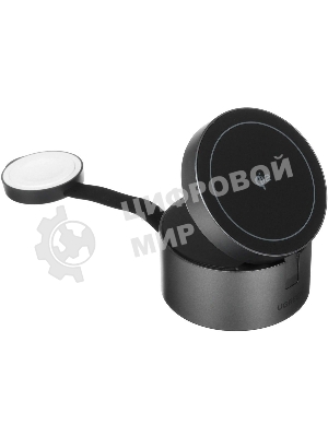 Беспроводное зарядное устройство UGREEN W712 (65148) 3-in-1 Magnetic Qi2 Wireless Charger 15W EU. Цвет: серый космос