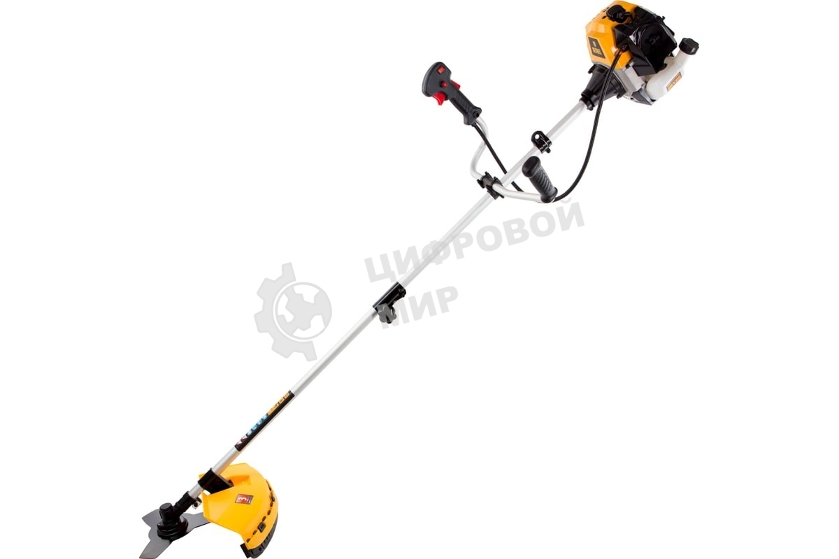 Триммер бензиновый Denzel DR-43S, 43 см3, разъемная штанга, состоит из 2 частей