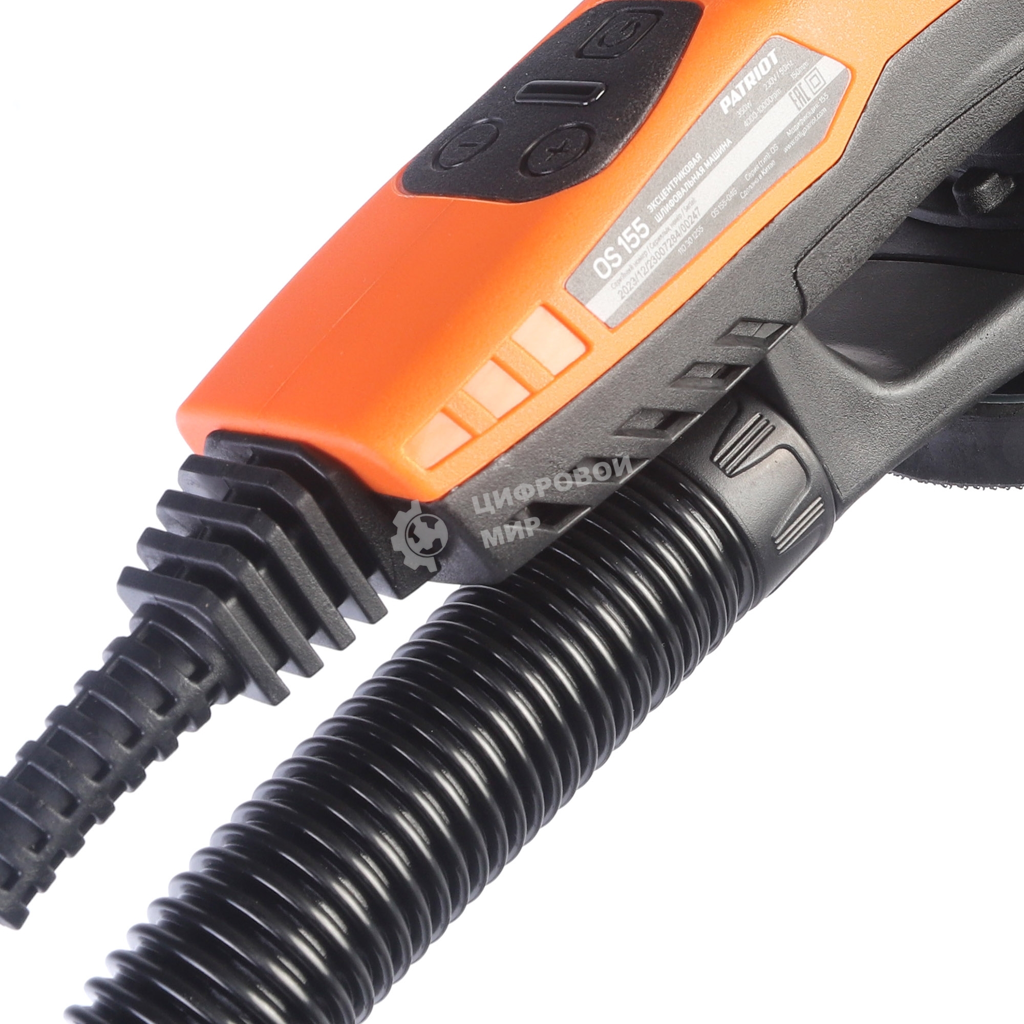 Машина эксцентриковая шлифовальная PATRIOT OS 155, 350Вт, 150мм, 4000-10000об/мин