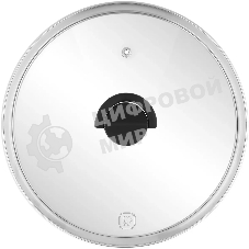 Крышка Rondell Handy RDA-1686 d=24 см крыш.прозрачный руч.черная