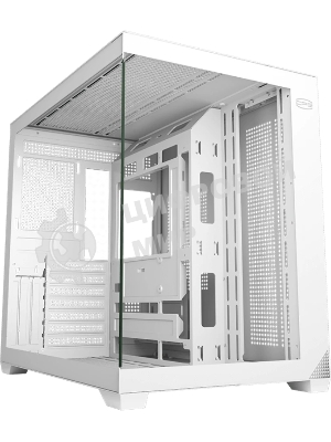Корпус без блока питания PCCooler C3T700 WH, Midi-Tower, TG, no fans, 1xUSB-A 3.0 + 1xUSB-A 2.0 + 1xUSB-C, ATX, mATX, mITX белый