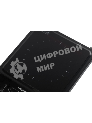 Плита настольная электрическая Hyundai HYC-0101 черный эмаль (настольная)