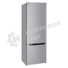 Холодильник Nordfrost NRB 124 S серебристый двухкамерный 238/70 л морозилка снизу