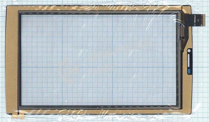 Сенсорное стекло (тачскрин) Micromax Canvas Tab P480. черное