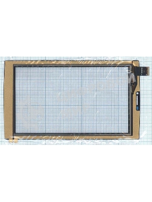 Сенсорное стекло (тачскрин) Micromax Canvas Tab P480. черное