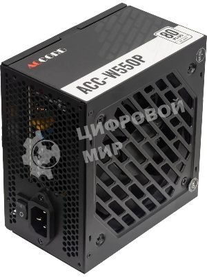 Блок питания Accord ACC-W600P, 600Вт, 80 PLUS WHITE, 120мм, черный