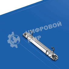 Папка на 2-х кольцах Silwerhof Eco A4, пластик, 0.5мм, синий