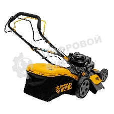 Газонокосилка бензиновая Denzel GLR-460SP-ZS, 149 см3, ширина 46 см, привод, травосборник 65 л