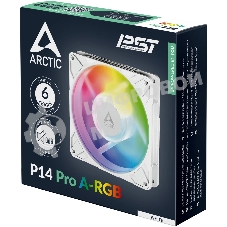 Вентилятор корпусной ARCTIC P14 Pro A-RGb (белый) - retail (ACFAN00318A)