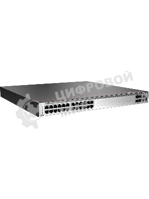 Коммутатор Huawei S5731-S24P4X, 24×1 Гбит/с LAN PoE + 4×10 Гбит/с SFP+, управляемый