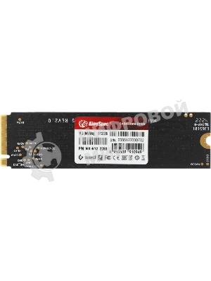 Накопитель SSD KingSpec NX-512, 512Gb, PCIe 3.0 x4, M.2 2280, NVMe, R/W 3400/3100