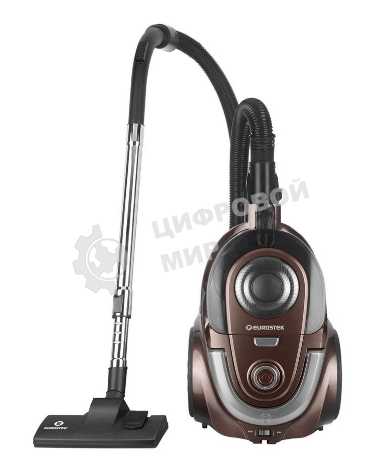Пылесос Eurostek EVC-4513 коричневый, 500/2800 Вт, уборка сухая, пылесборник контейнер 3 л