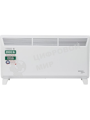 Конвектор электрический Engy EN-2000 Modern, белый, 2000 Вт, 25 м2, термостат