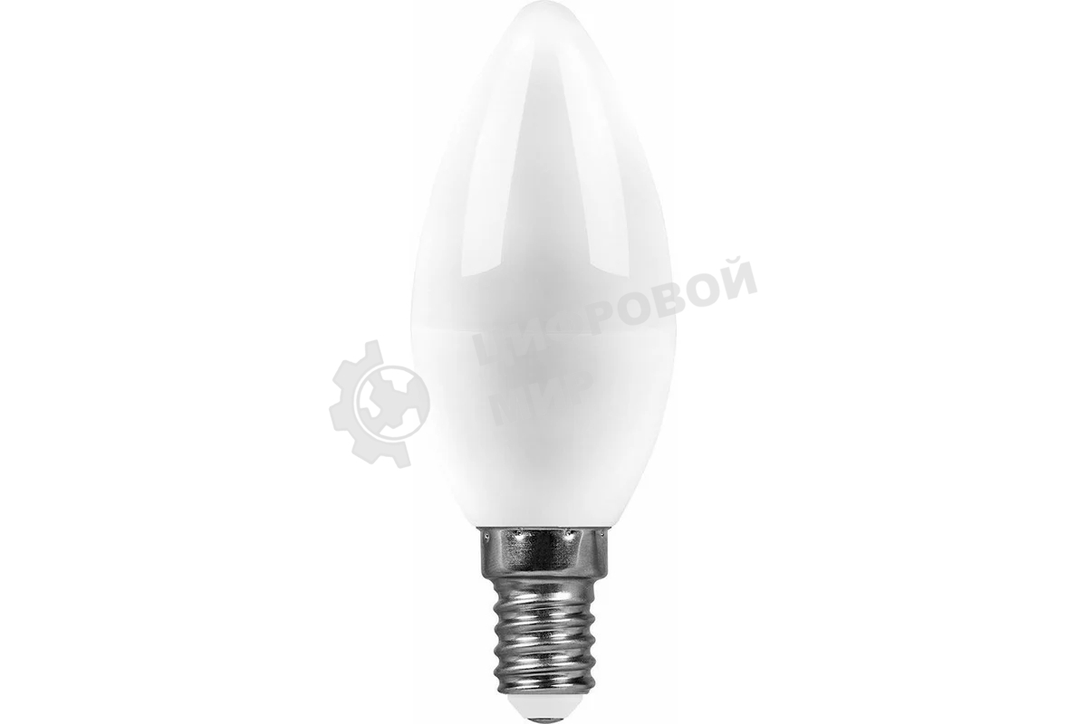 Лампа светодиодная SAFFIT SBC3711 (55171) 11Вт E14 дневной матовая свеча