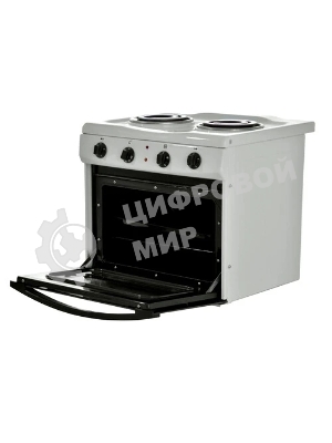 Плита электрическая Мечта 15М белый, конфорок 2 шт, духовка 25 л, 50 см x 47 см x 43 см