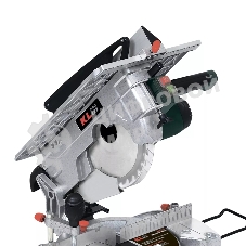 Профессиональная торцовочная пила KLPRO KLGK1512 (1900Вт, 4500об/мин, 255мм, диск по дереву в комплекте)