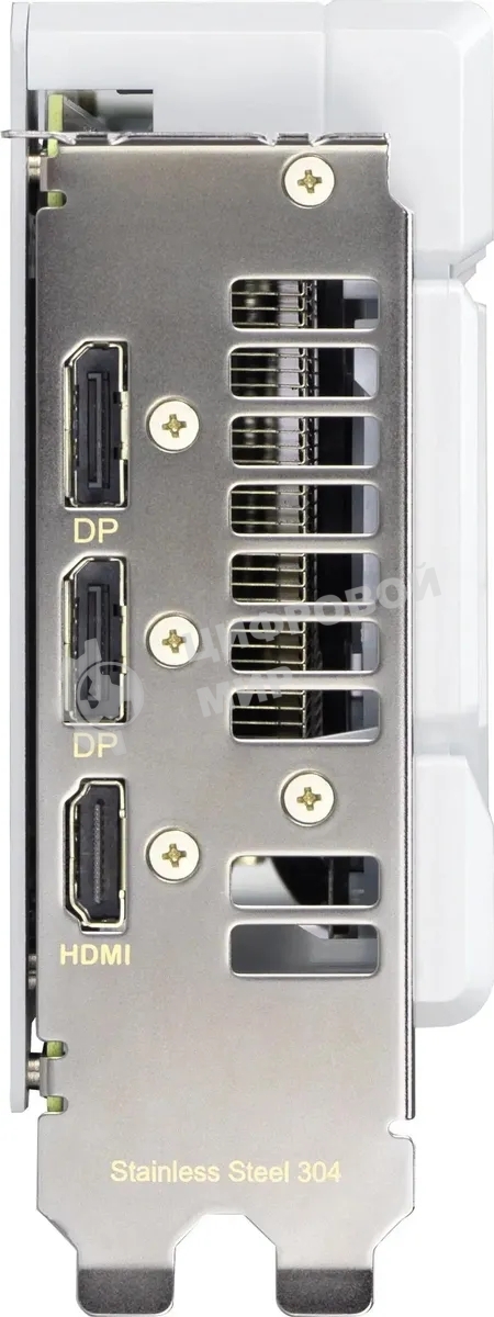 Видеокарта Asus DUAL-RX9060XT-16G-WHITE белый