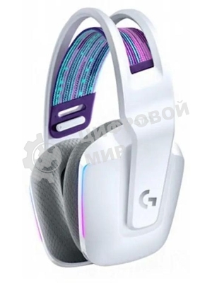 Наушники с микрофоном Logitech G733 белый мониторные Radio оголовье (981-000885)