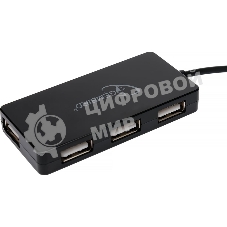USB-концентратор Gembird UHB-U2P4-03, USB 2.0, USB 4 порта, USB