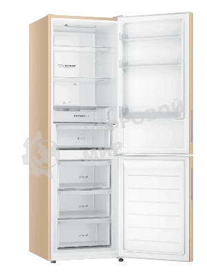 Холодильник Haier CEF536CGG золотистый двухкамерный 240/105 л морозилка снизу, No Frost