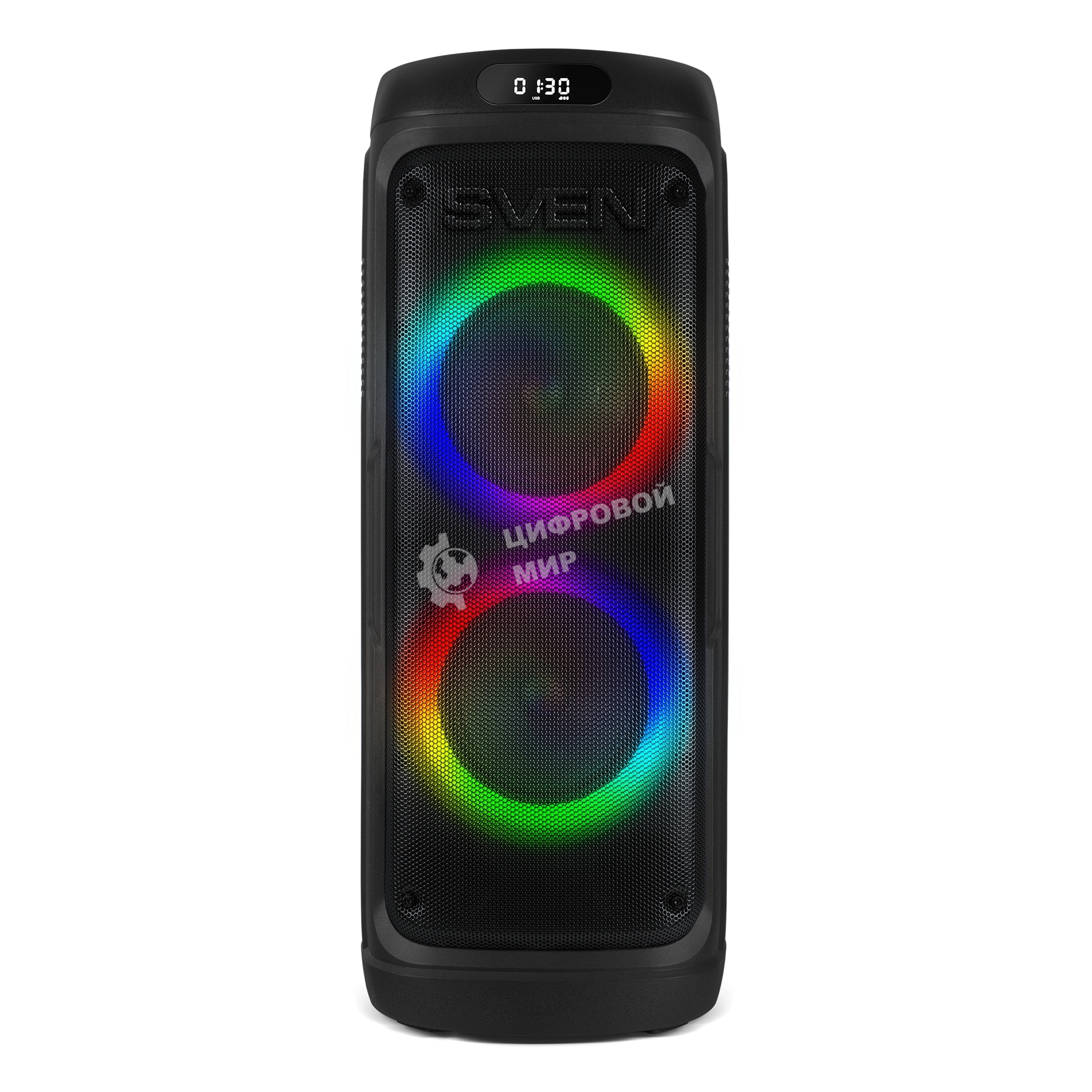 Мобильные колонки Sven PS-770 2.0 черный 2x50W Bluetooth