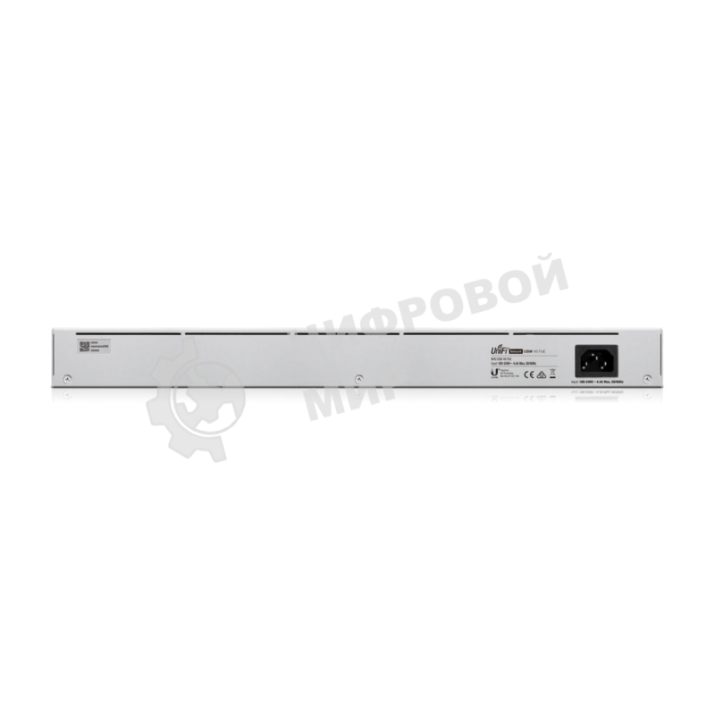 Коммутатор PoE в стойку UniFi Switch 48 PoE USW-48-PoE-EU Ubiquiti 48х 1G RJ45, 4х SFP, раздача 195 Вт, (072146)