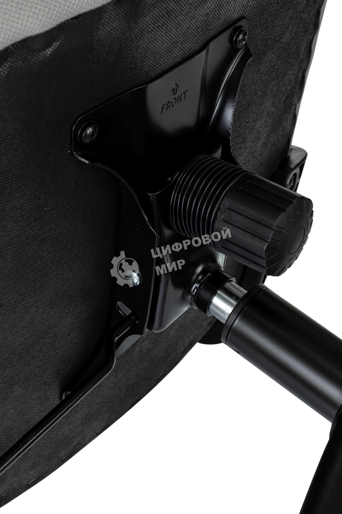 Кресло руководителя Бюрократ Sigma 1 серый, сетка/ткань, крестов. пластик