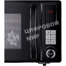 Микроволновая печь Hyundai HYM-D3010 черный, 23 л, 800 Вт, переключатели - кнопки, поворотный механизм
