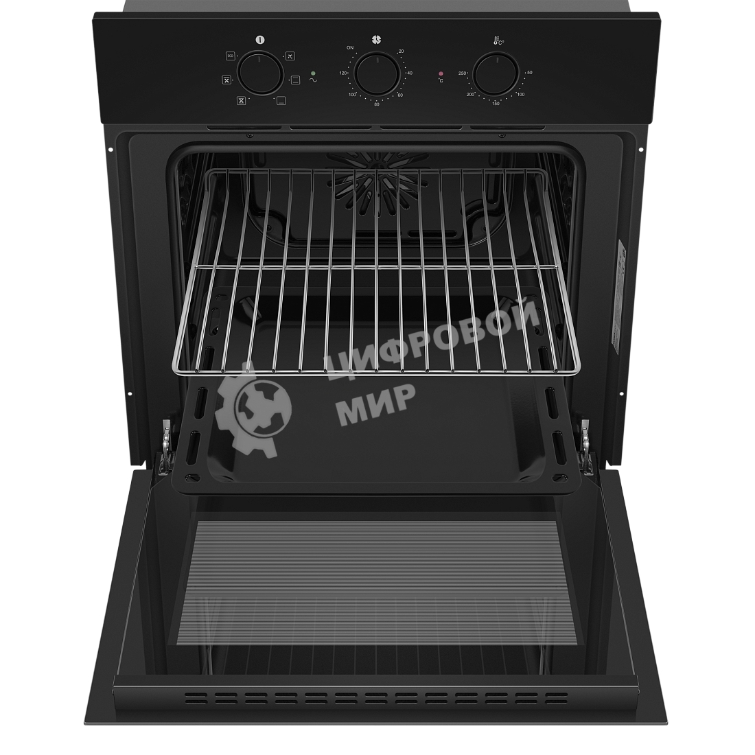 Духовой шкаф электрический HOMSair OEF606BK2 черный