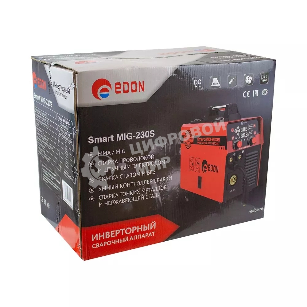 Сварочный аппарат полуавтомат Edon Smart MIG-230S