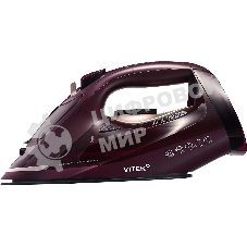 Утюг Vitek VT-IRN1204 3400Вт бордовый