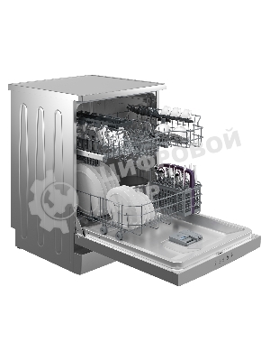 Посудомоечная машина Beko BDFN15421S, серебристый, 59.8 см, 14 компл., сушка конденсационная, 49 дБ, класс A
