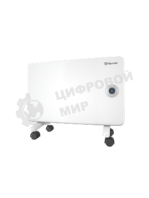 Конвектор Thermex Frame 1000E белый, 1000 Вт, 15 м2, термостат, дисплей