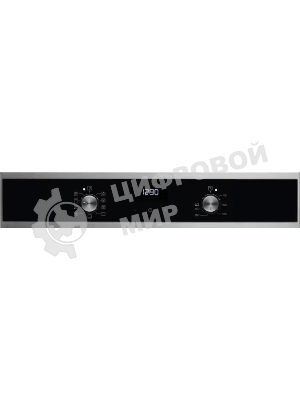 Встраиваемая электрическая духовка ELECTROLUX EOF5F70X с конвекцией, объем 72 л, 8 режимов, очистка каталитическая задняя стенка, 2 стекла в дверце, направляющие проволочные + телескопические (1 уровень)